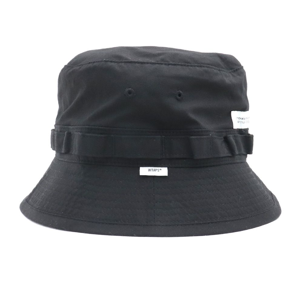 WTAPS ブラック バケットハット サイズ04 WTAPS ブラック バケット