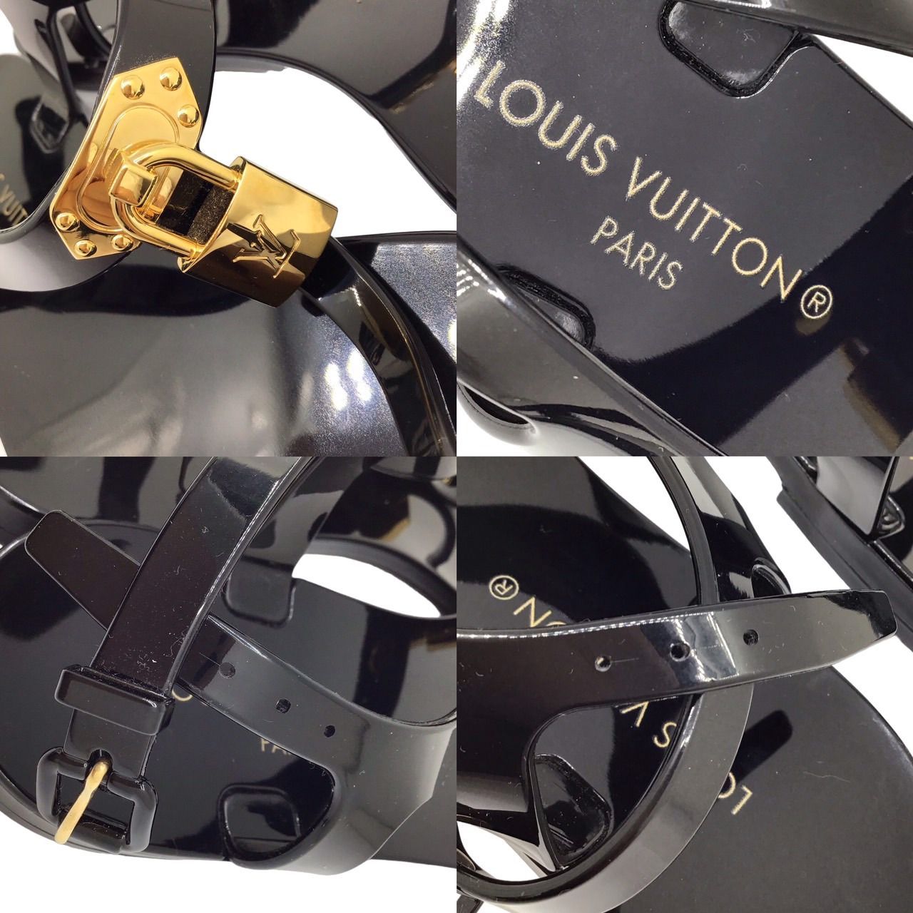 【新品未使用　正規品】ルイヴィトン ビッグロゴ フラットサンダル ストラップ 楽天市場】ルイヴィトン サンダル（サンダル｜レディース靴