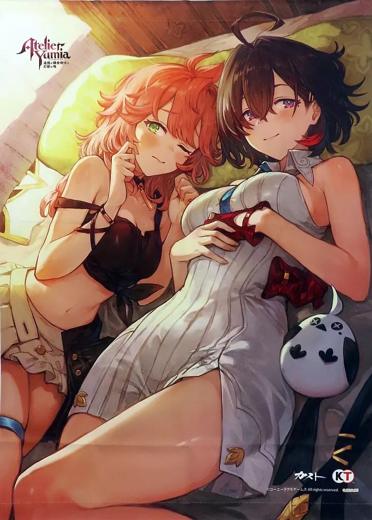 タペストリー 単品 ユミア＆アイラ ビッグタペストリー PS5 PS4 Switch PCソフト ユミアのアトリエ ～追憶の錬金術士と幻創の地～ amiamiパック 同梱特典