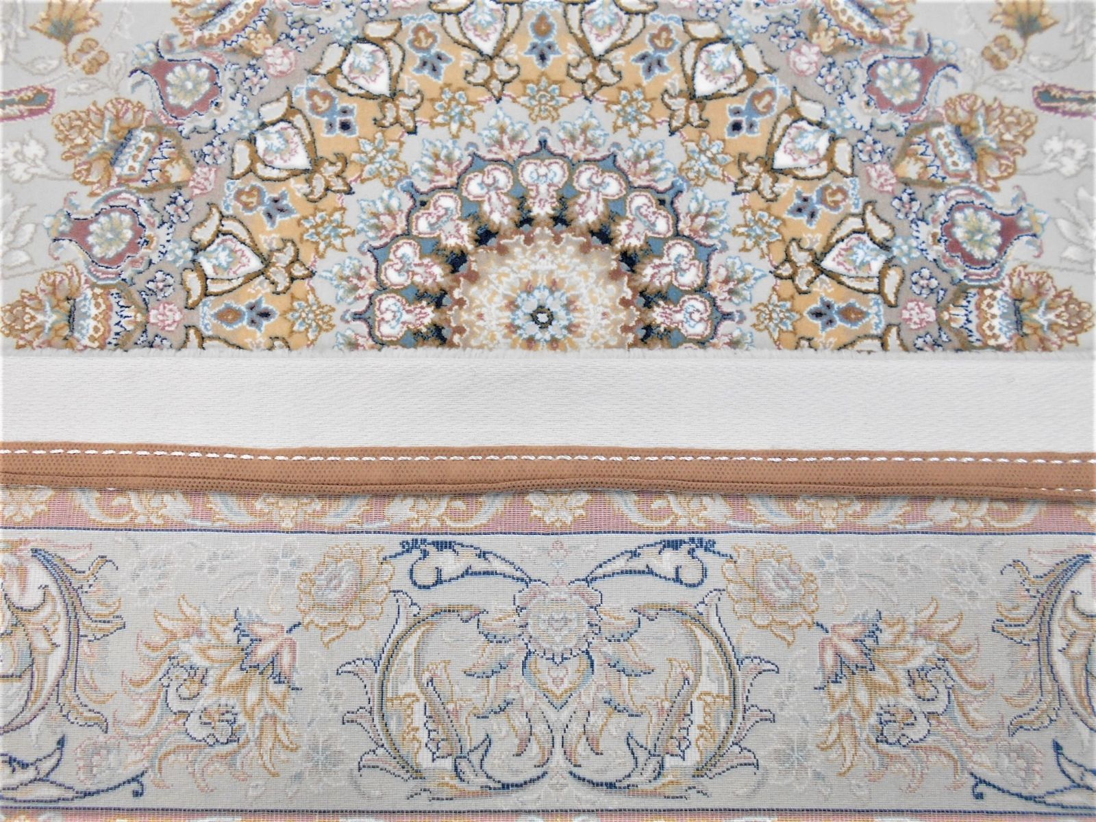 225万ノット!超高密度織 本場イラン産 絨毯!100×150cm‐200071 - メルカリShops