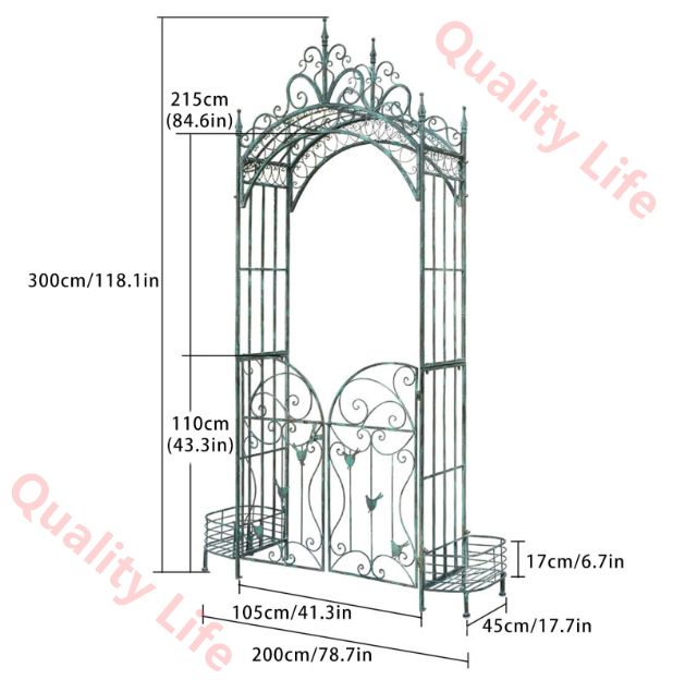 ガーデンアーチトレリス