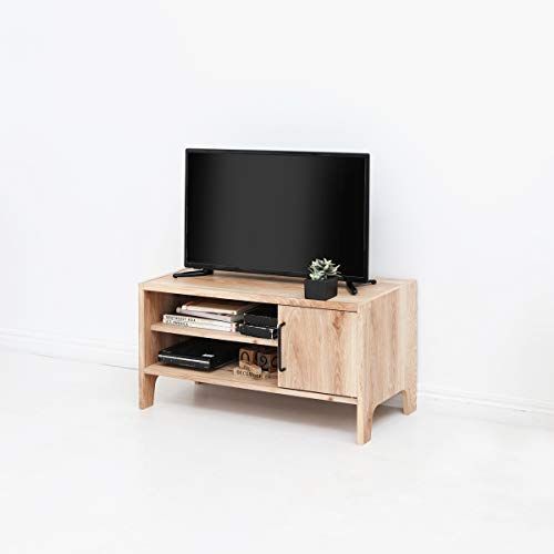 白井産業 テレビ 台 ローボード 32V 型 対応 ナチュラルブラウン