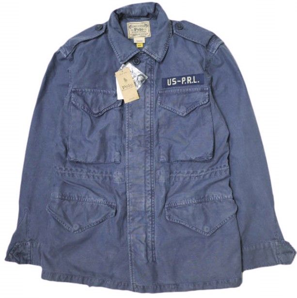 POLO RALPH LAUREN ポロ ラルフローレン リラックスドフィット サープラスブロークンツイルジャケット 211908502002 XXS NAVY M-65 ミリタリー 定価64 900円 アウター g22842