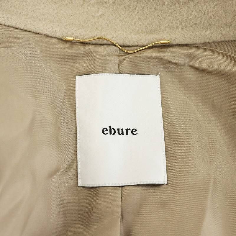 エブール ebure スーパー120s ダブルビーバーショートコート