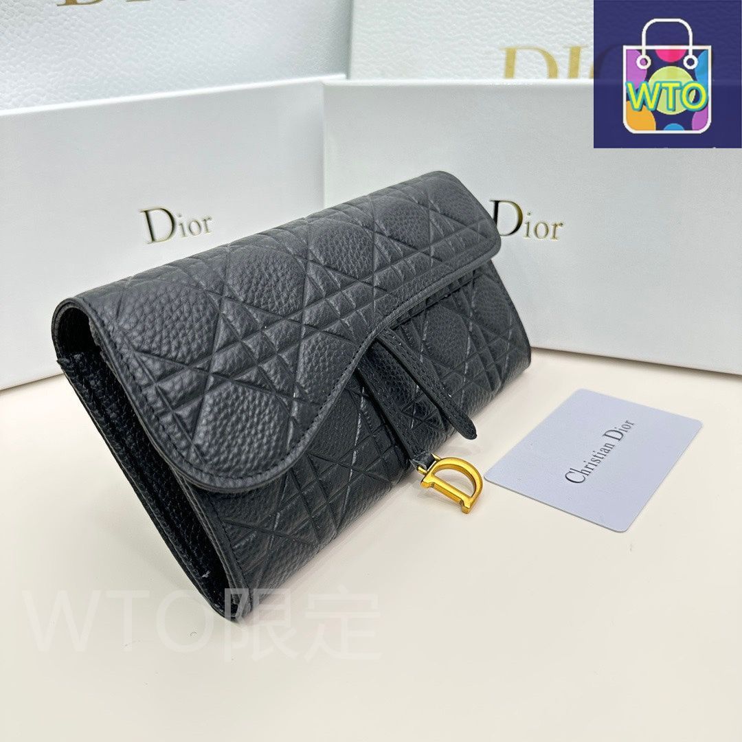 今日特価】Dior ディオール 最新人気ウォレット 輸入小牛皮で