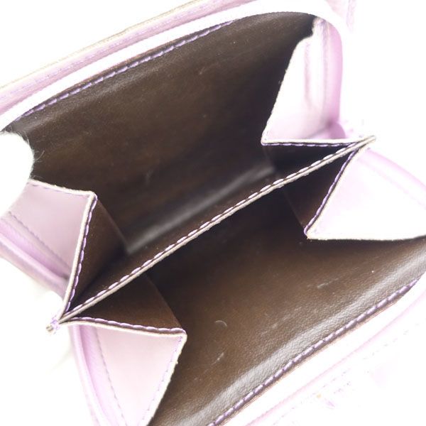 BOTTEGA VENETA ボッテガヴェネタ ハラコ 2つ折り ホック 折財布