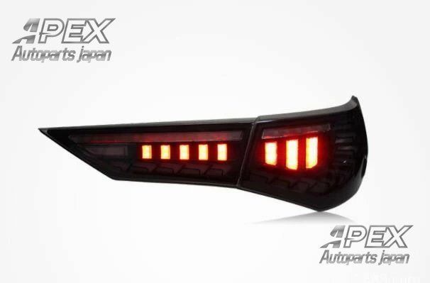 日産 シルフィ B18 2019年 - 高品質LEDテールライト テールランプ 流れるウインカー 外装カスタム オープニングモーション付き FFCRYSTALESIA_COM