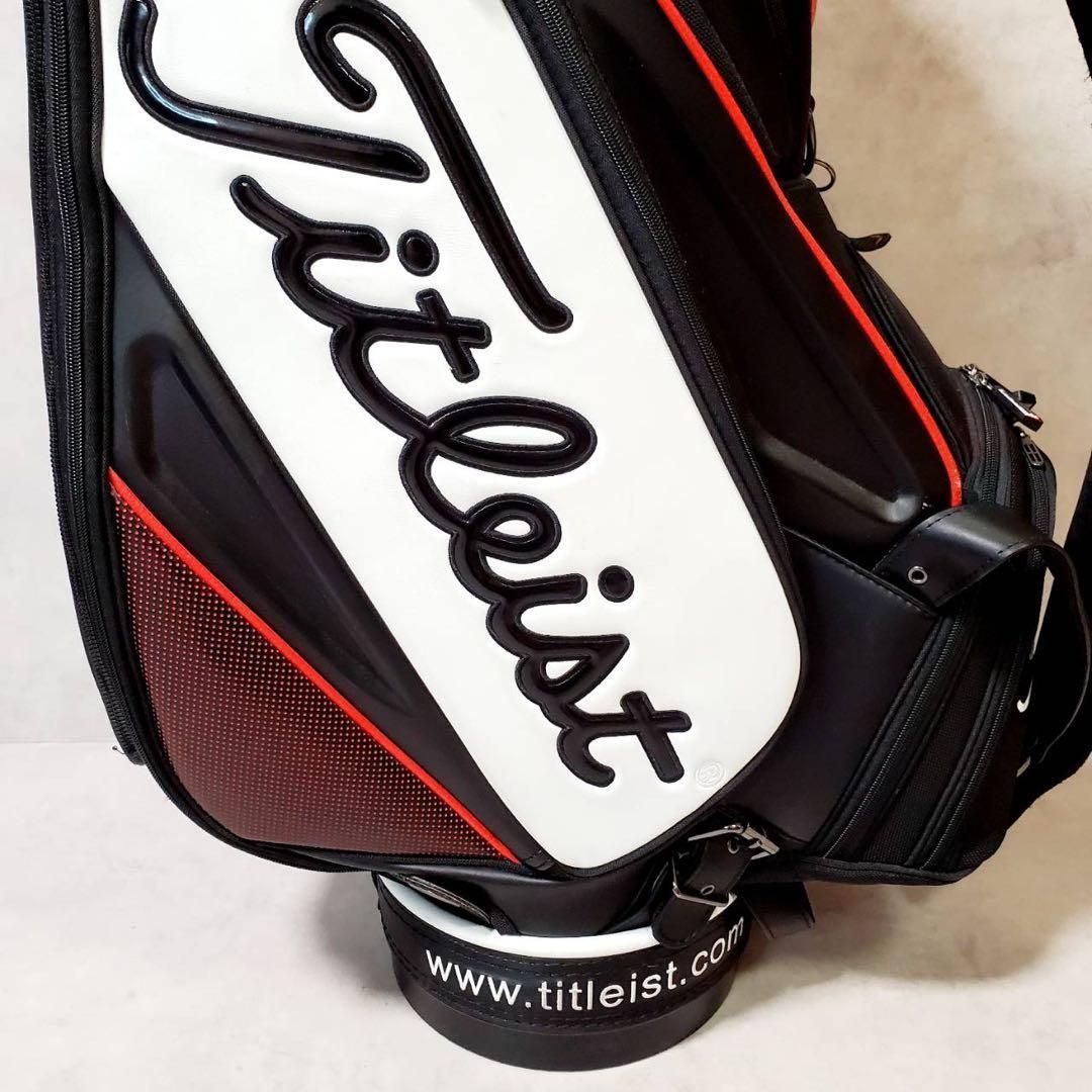 美品】Titleist タイトリスト キャディバッグ ゴルフバッグ ツアー