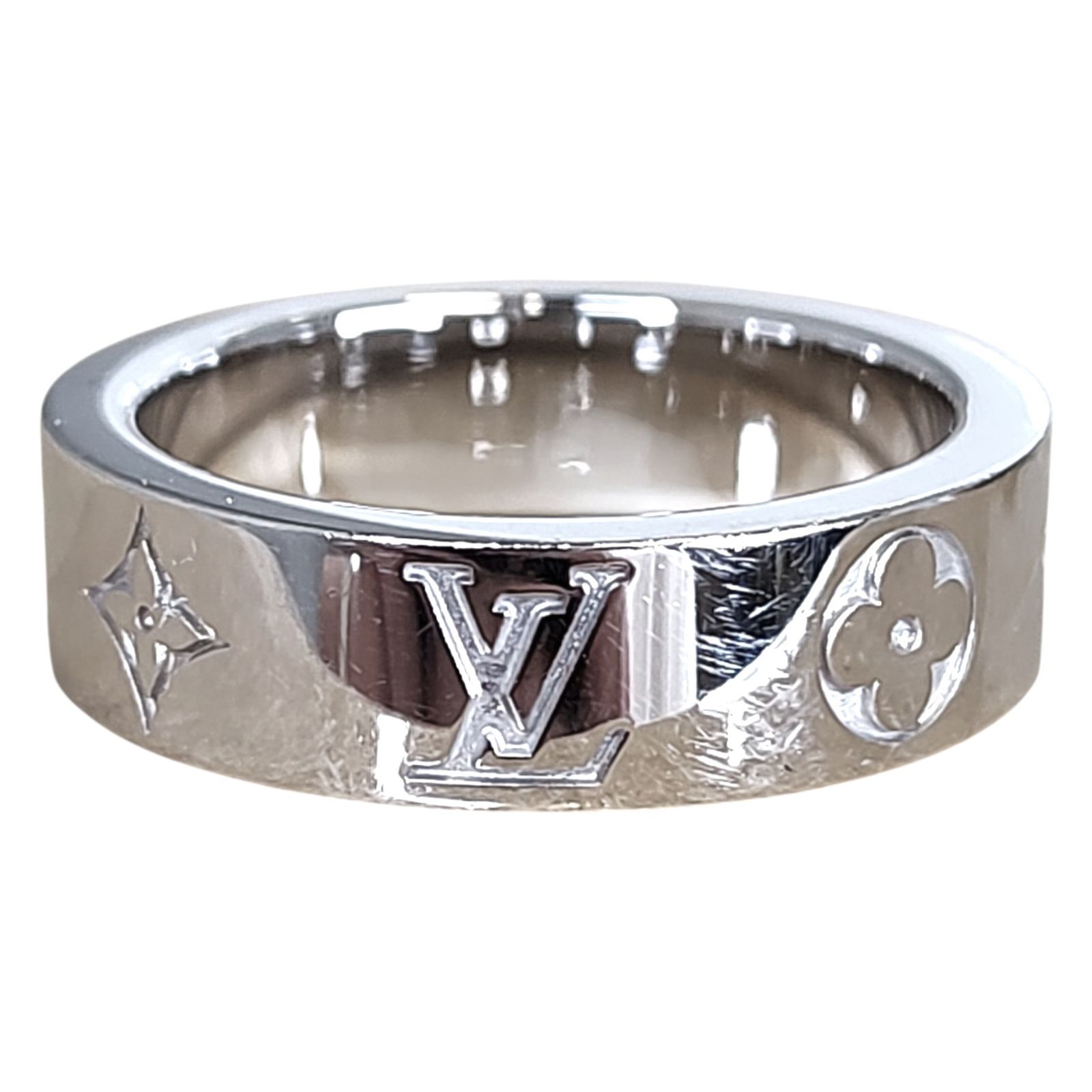 [SALE]ヴィトン Vuitton リング・LV モザイク グレー LOUIS VUITTON - 新品 ルイヴィトン Louis Vuitton リング RING