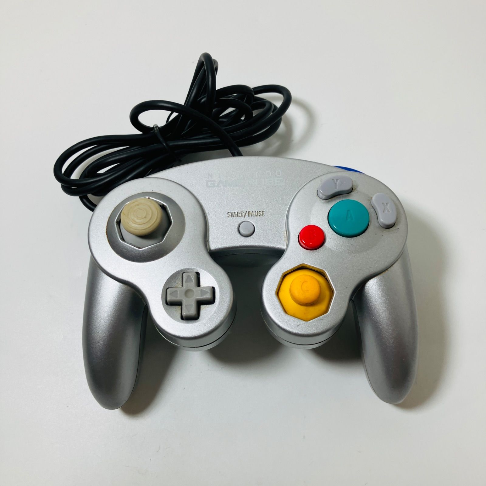 美品】任天堂ゲームキューブ本体セット シルバー - メルカリ