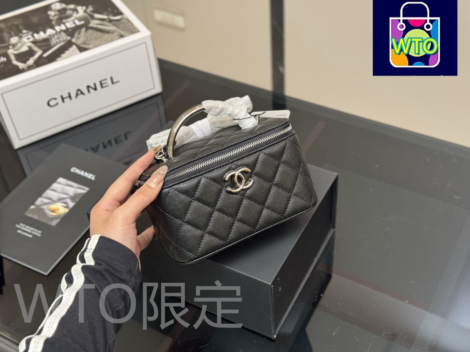 今日特価】Chanel ボックスバッグ / 化粧ケース～最高の