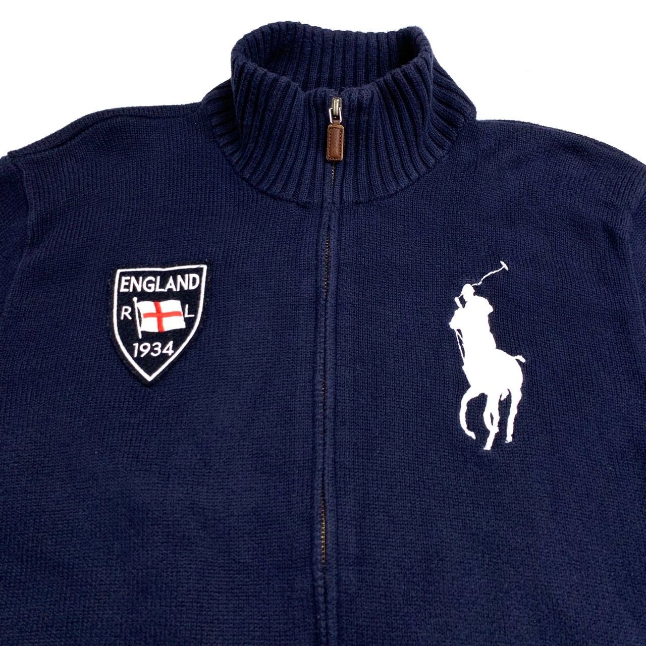 Polo by Ralph Lauren】ポロラルフローレン/ジップアップニット