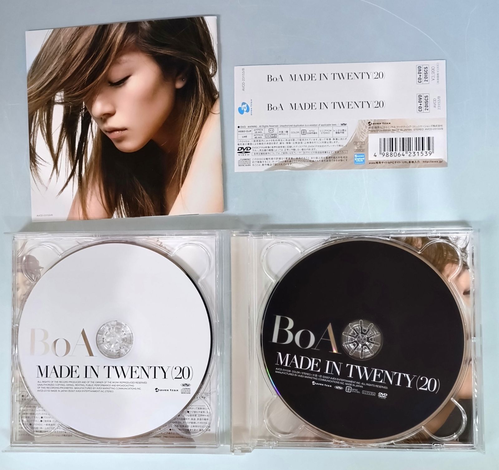 BoA／MADE IN TWENTY（20）(CD+DVD)