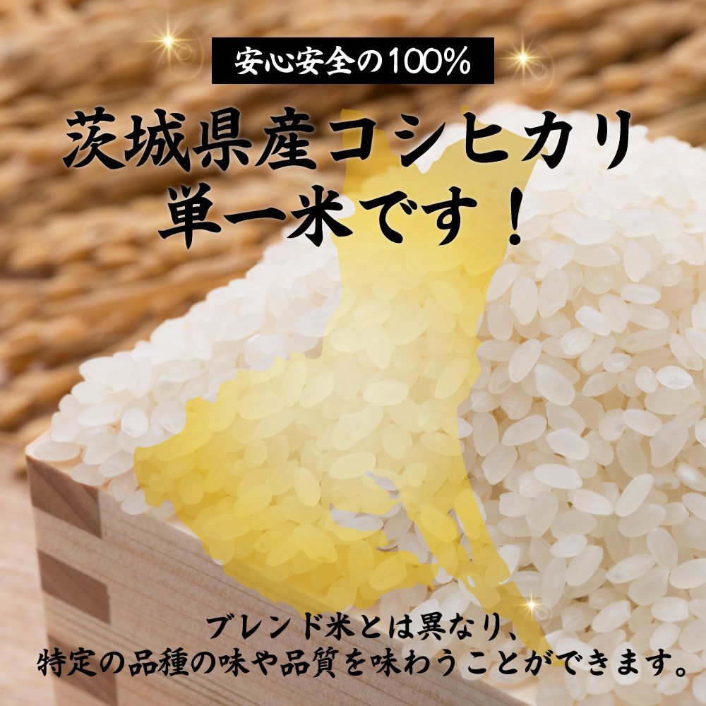 茨城県産コシヒカリ 30kg（5kg×6袋） 【精白米】 令和6年産 米