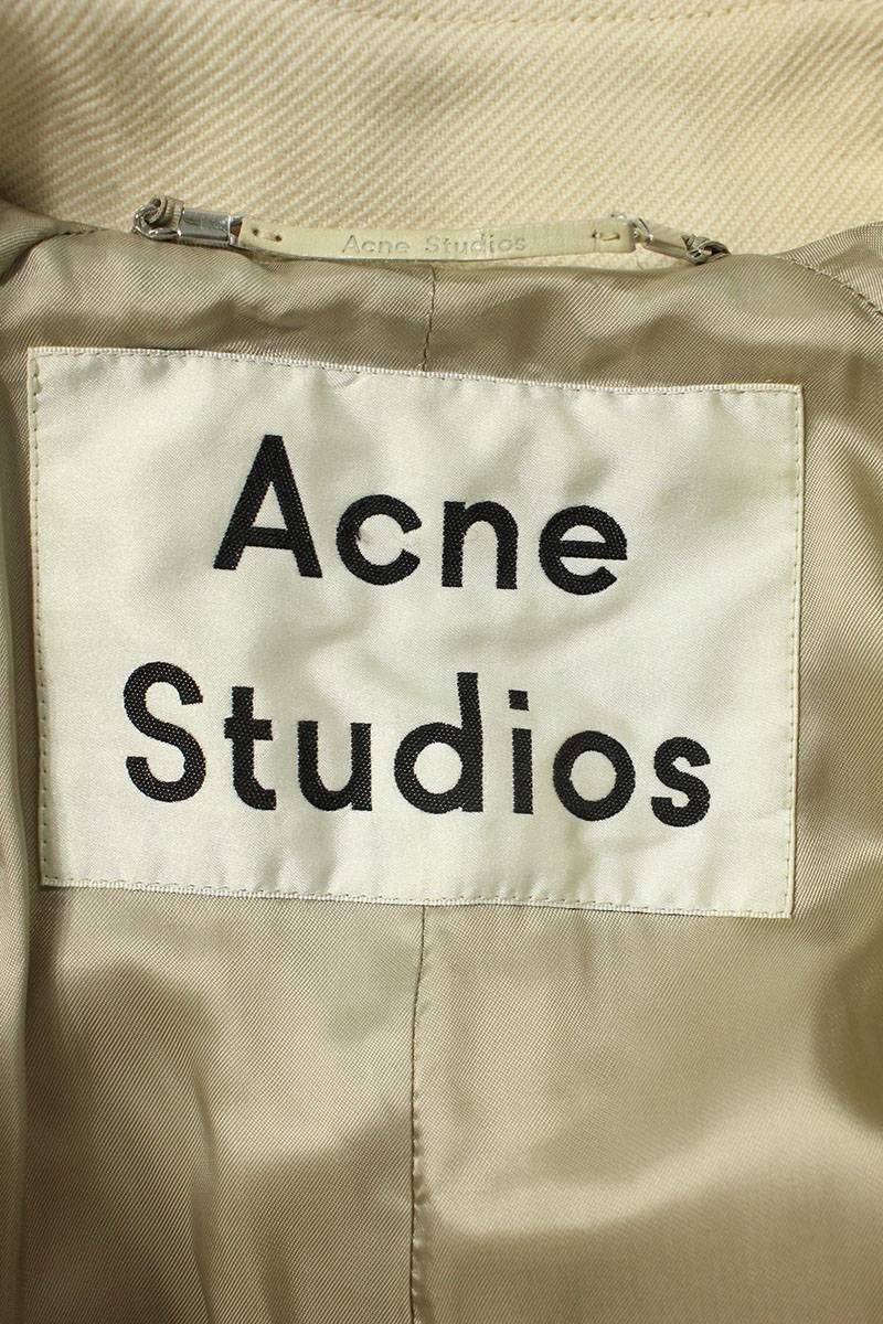 アクネストゥディオズ 19AW FN-WN-OUTW000257 ウールツイルトレンチ  