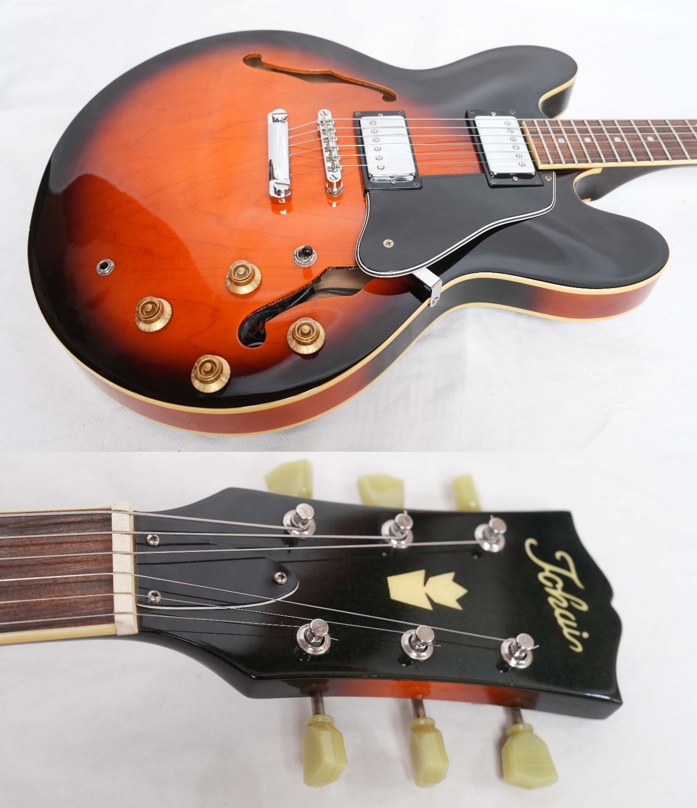 【美品】Tokai ES-335タイプセミアコ TOKAI トーカイ ES248 SB 国産 セミアコ エレキギター ES335