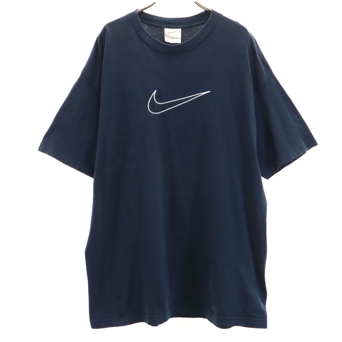 NIKE ナイキ 90s USA製 オールド 半袖 Tシャツ L ネイビー