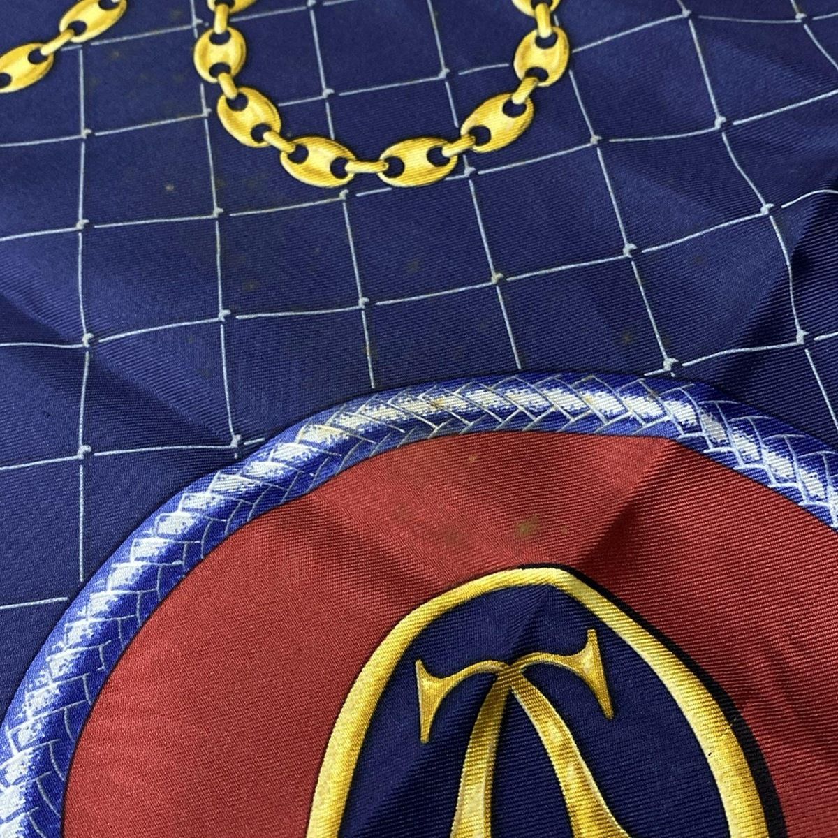 Must de Cartier ネイビー　スカーフ 2025年最新】must de Cartier シルクスカーフの人気アイテム