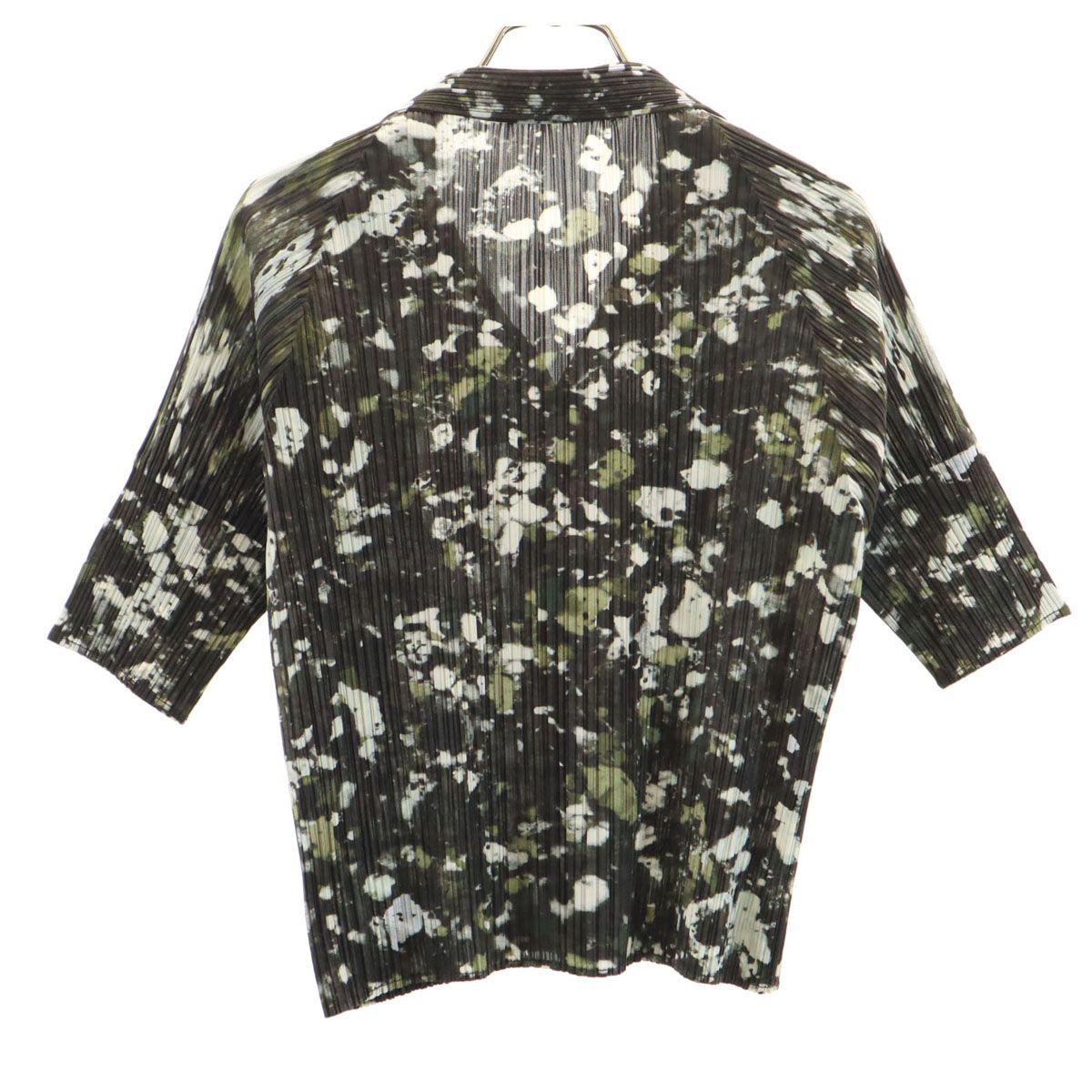 PLEATS PLEASE プリーツプリーズ 90s 日本製 オールド 総柄 半袖