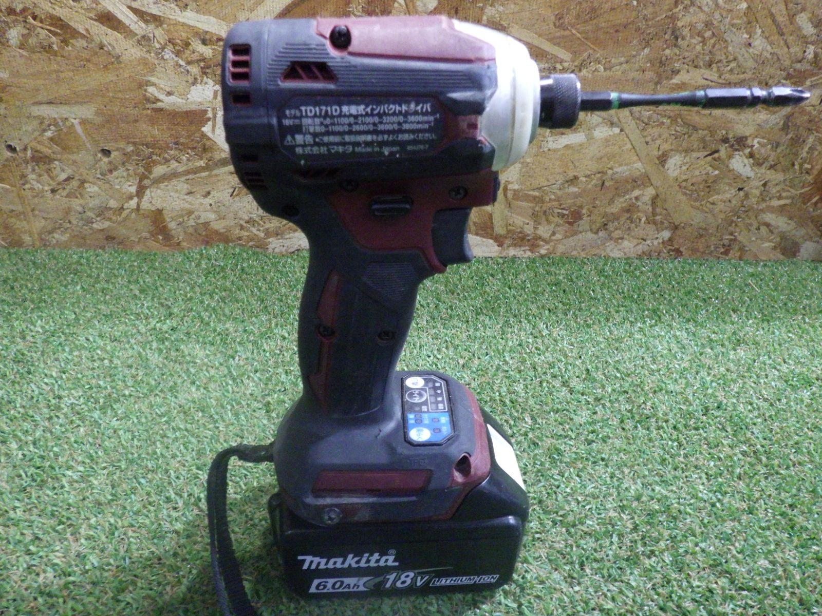 ☆マキタ(makita) 18V コードレスインパクトドライバー 中古 マキタ 