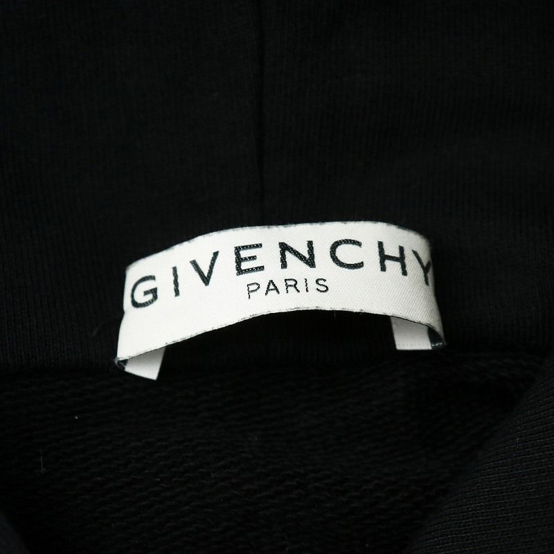 ジバンシィ GIVENCHY crystals embroidered hoodie スウェット