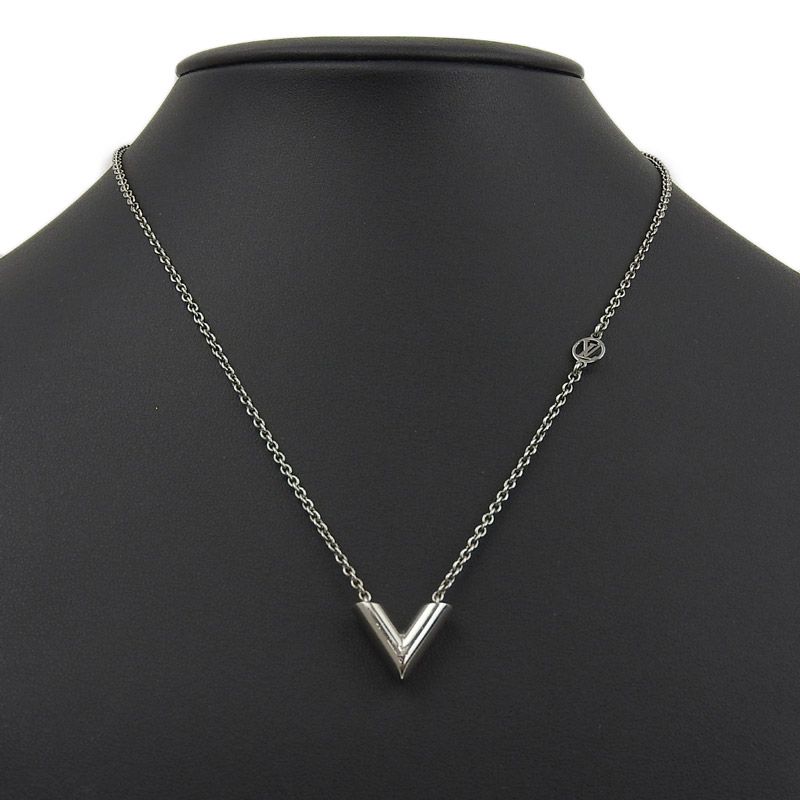 ルイヴィトン LOUIS VUITTON ネックレス エセンシャルV メタル  