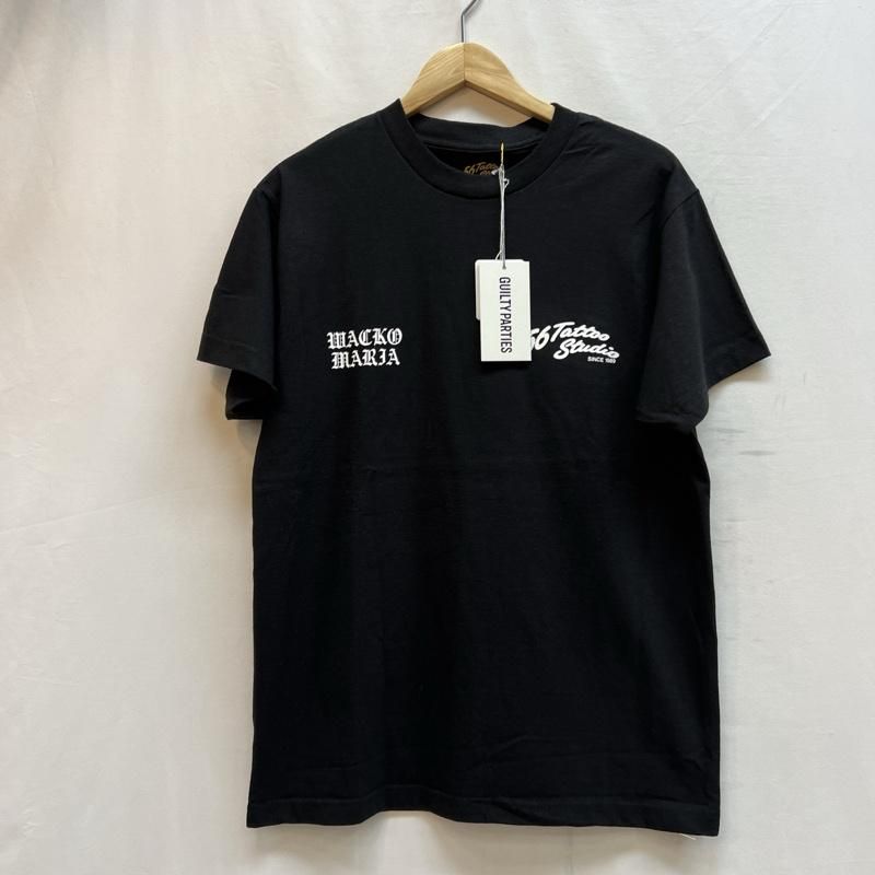 WACKO MARIA ワコマリア Tシャツ 半袖 56 TATTOO STUDIO コラボ