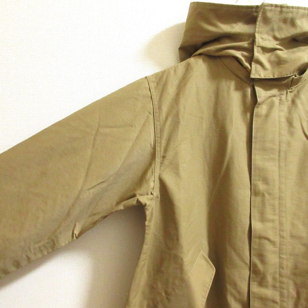 美品！スピックアンドスパン　グログランモッズコート 美品 Spick & Span スピック＆スパン グログランフーディ