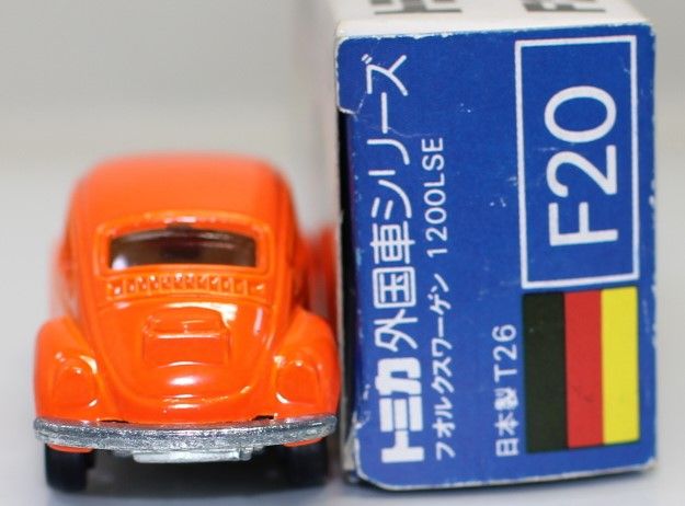 青箱トミカ F20 フォルクスワーゲン1200LSE ミニカーショップ ケンボックス トミカ 青箱☆F20