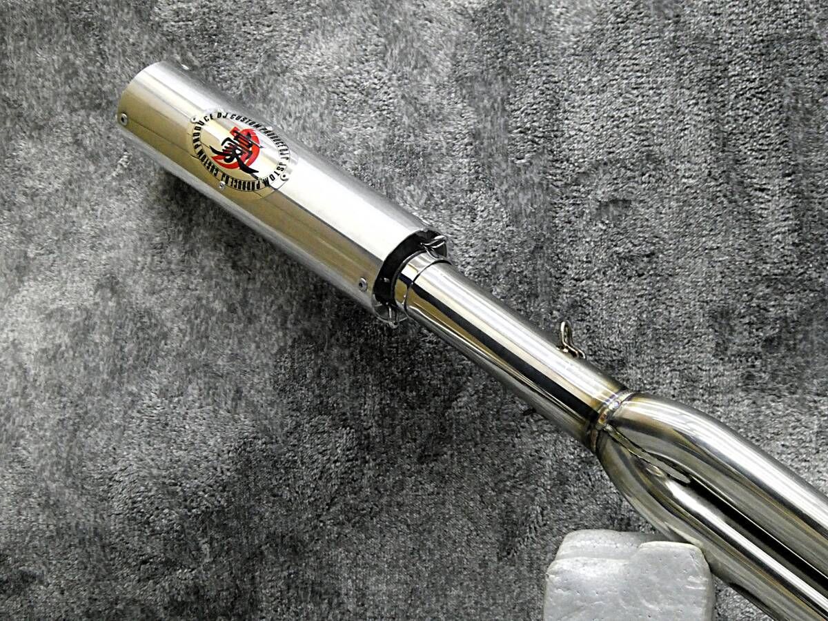 NC39 NC42 豪 42.7πマフラー ステンレスERアウター/ CB400SF関西 低