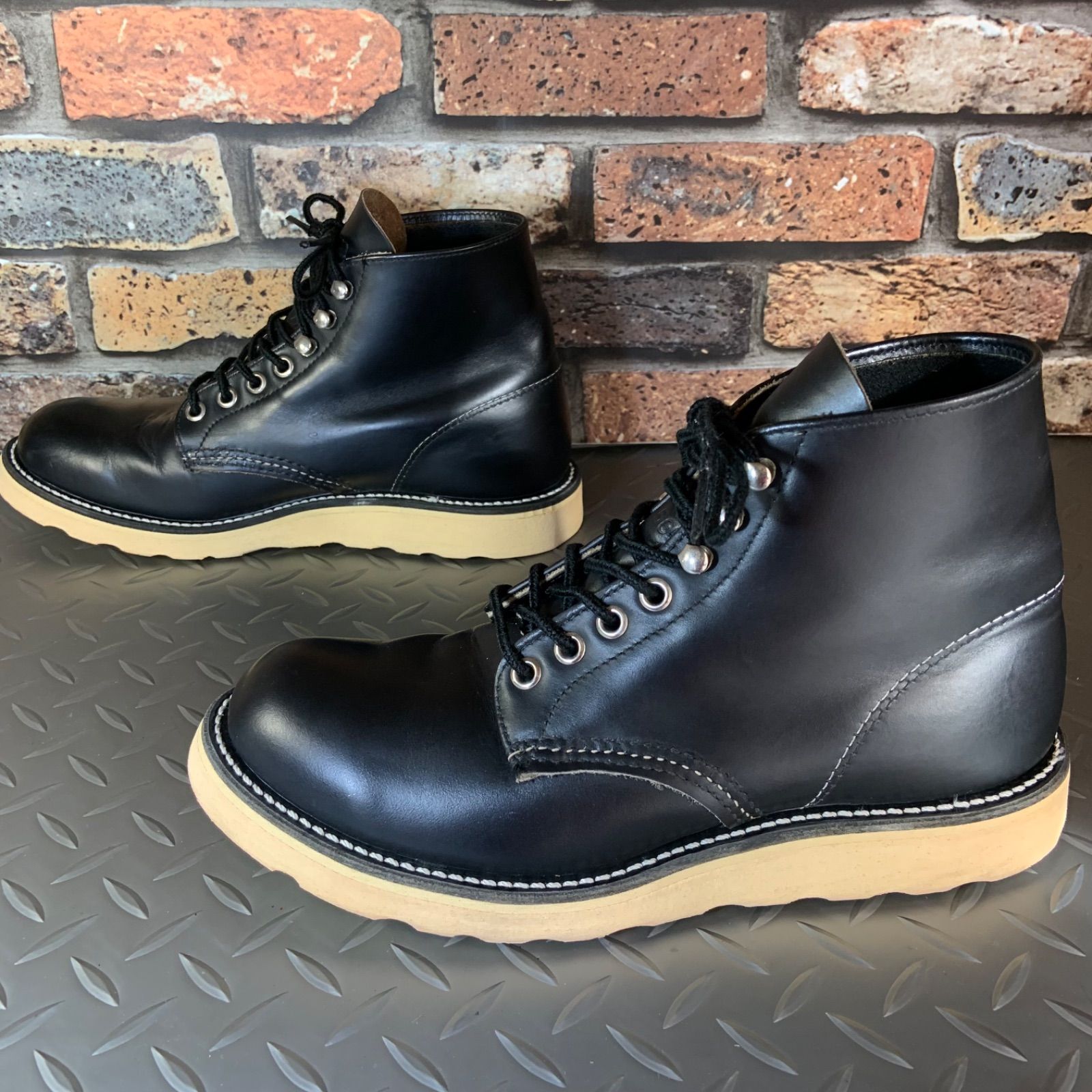 ☆REDWING 8165 プリントタグ ワークブーツ 希少 1996年製 茶芯