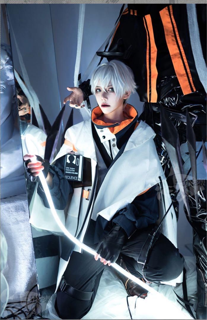 三分妄想 アークナイツ 明日方舟 イグゼキュター コスプレ衣装 ウィッグ追加可