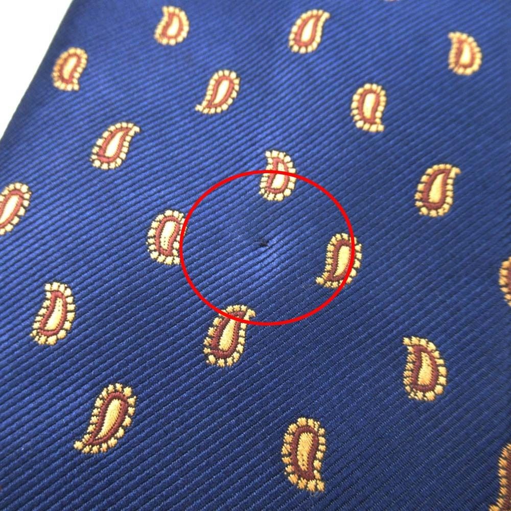 良品 vintage GUCCI グッチ ペイズリー柄 ネクタイ シルク