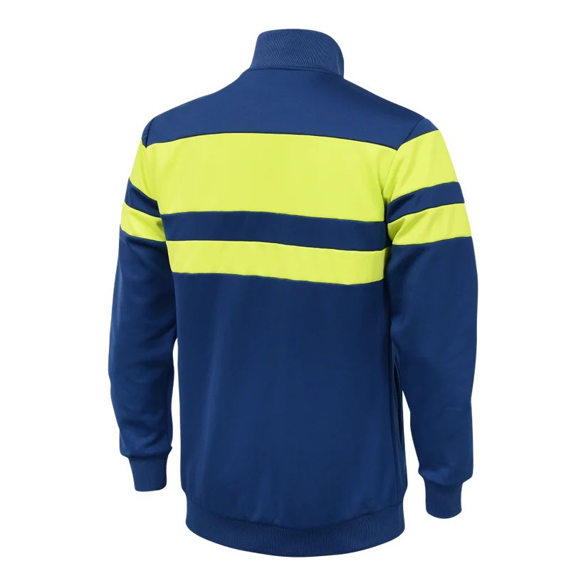 送料無料 匿名配送 5XLサイズのみ ティッドウェル キャンベラ レイダーズ レトロ ジャケット 紺 黄色 ネイビー イエロー 公式モデル 日本未発売