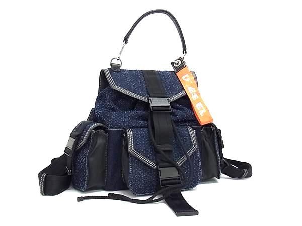 □新品□未使用□ DIESEL ディーゼル デニム 巾着型 2WAY