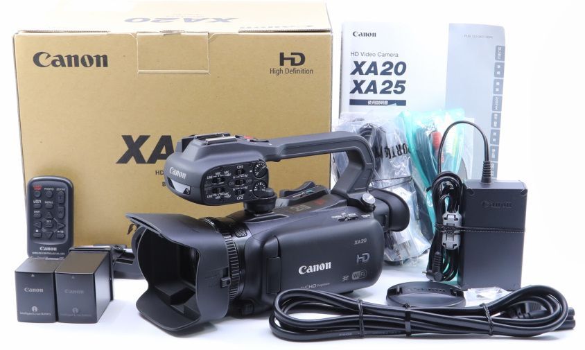 良品＞ Canon 業務用フルHDビ デオカメラ XA20 ハンドルユニッ ト HDU-1