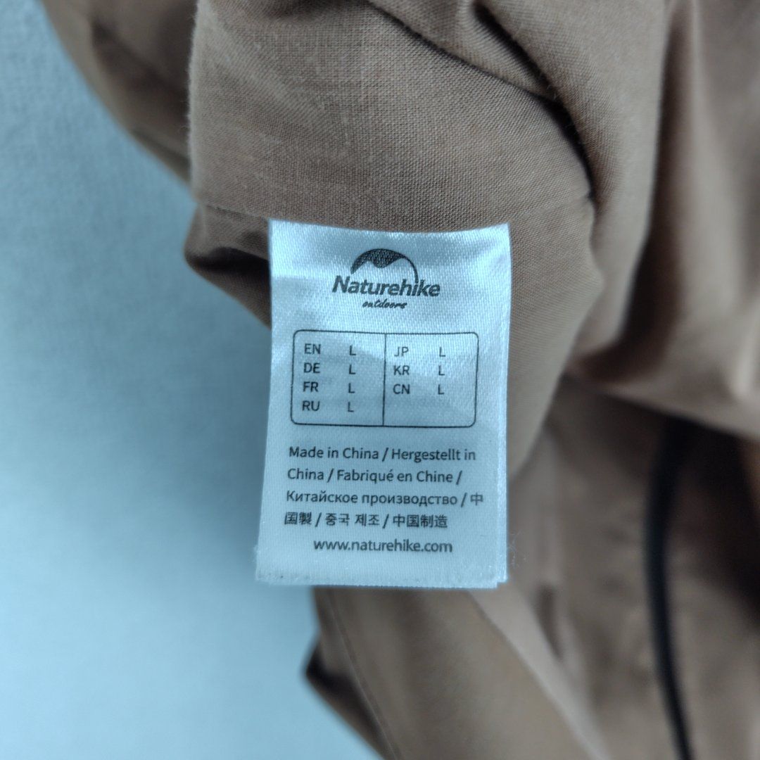 Naturehike ネイチャーハイク フィッシングベスト ブラウン L
