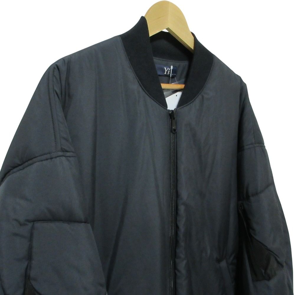 美品 22AW Y's… ワイズビー ボンバージャケット タフタ中綿