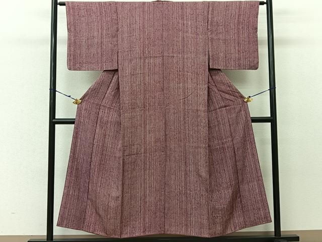 平和屋着物○本場染大島紬 訪問着 流水文 正絹 逸品 AAAZ3128np 平和屋