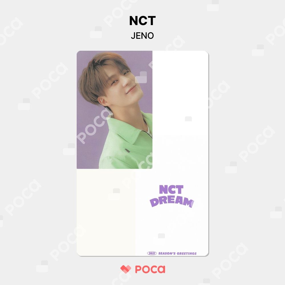 NCT ジェノ トレカ 2021 SEASON'S GREETINGS APPLEMUSIC