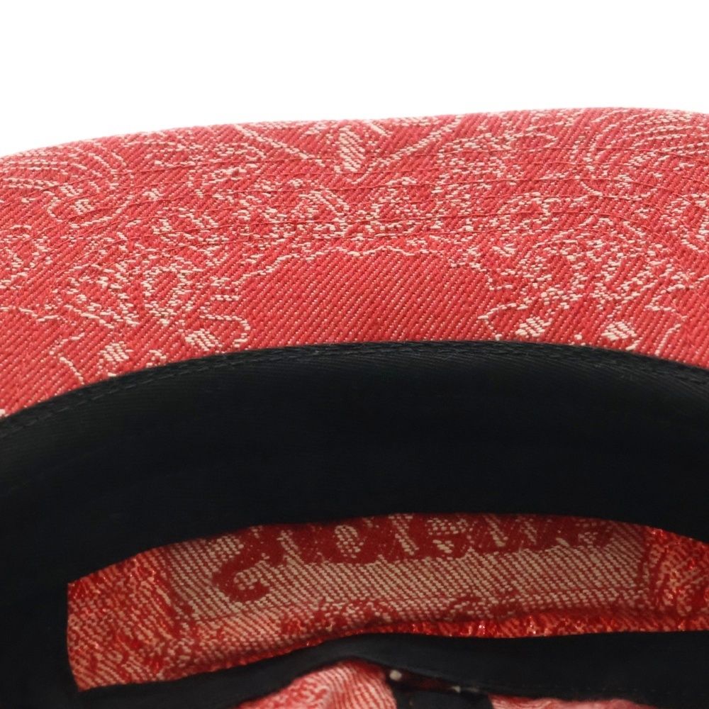 SUPREME (シュプリーム) 25SS Bandana Jacquard Denim Camp Cap