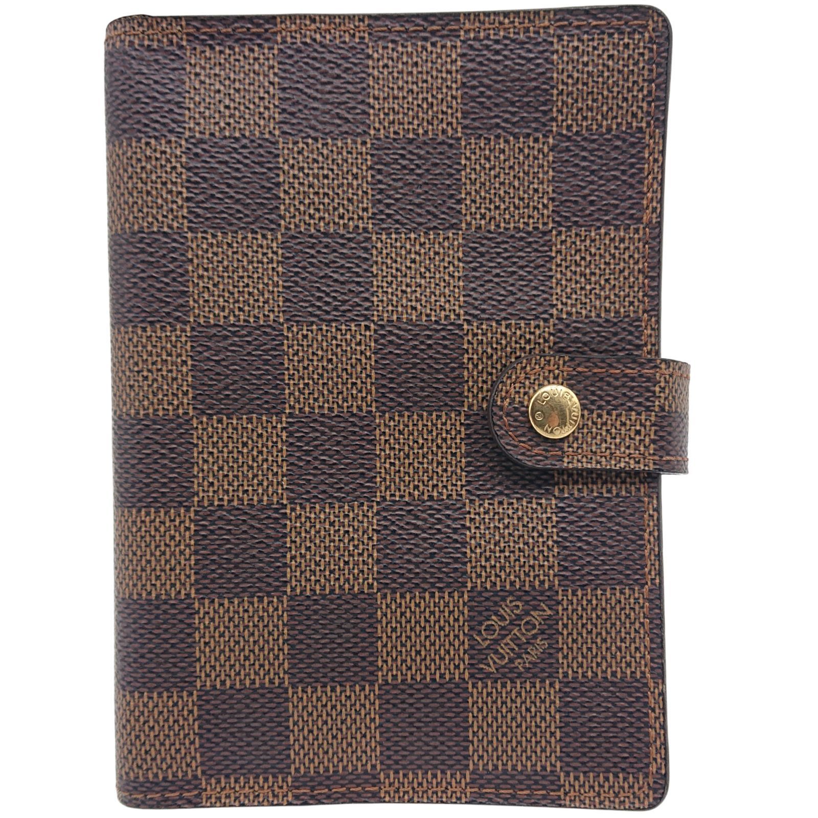 LOUIS VUITTON ルイヴィトン アジェンダPM ダミエ 手帳カバー 定規