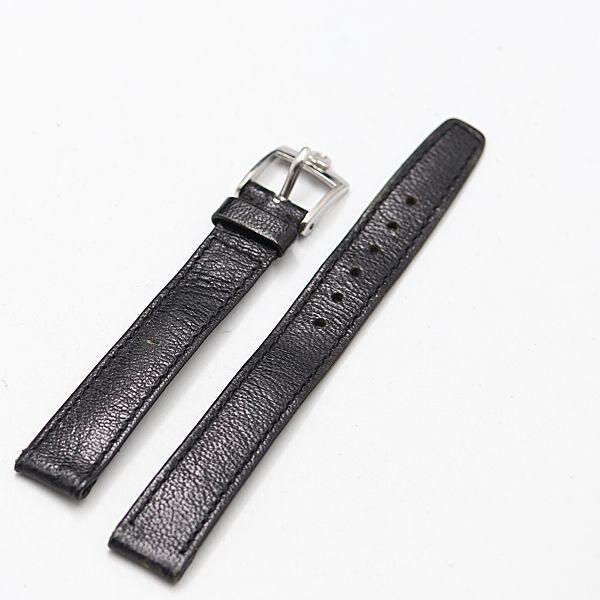 オメガ 純正ベルト レザー ブラックカラー 12mm用 レディース