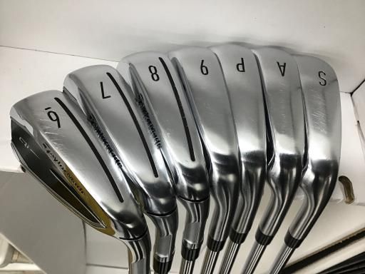 中古】 テーラーメイド Qi MAX LITE 8S アイアンセット IR NS PRO