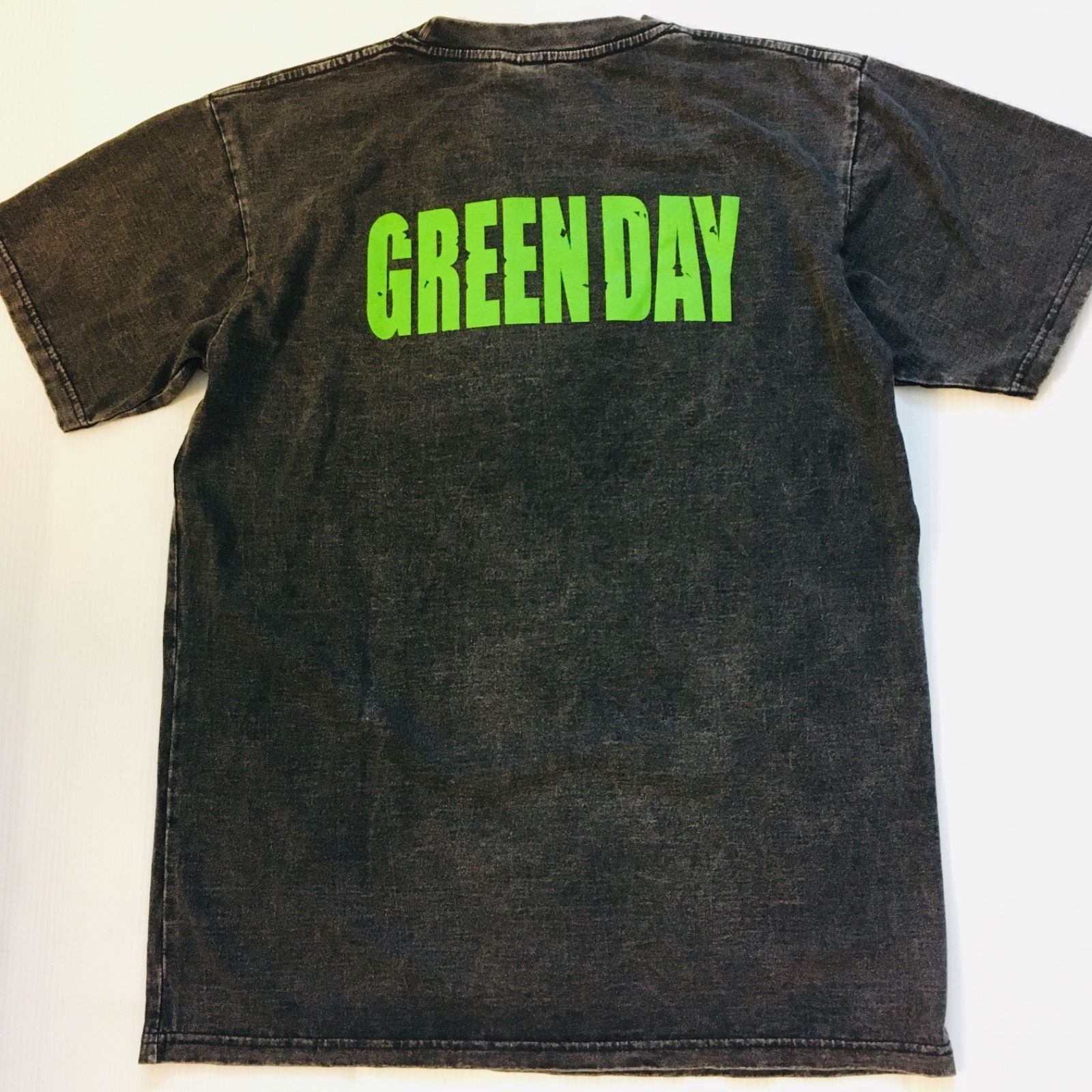 00s GREEN DAY ヴィンテージ Tシャツ L ブラック GREEN DAY グリーンデイ バンド Tシャツ 古着 メンズL ブラック