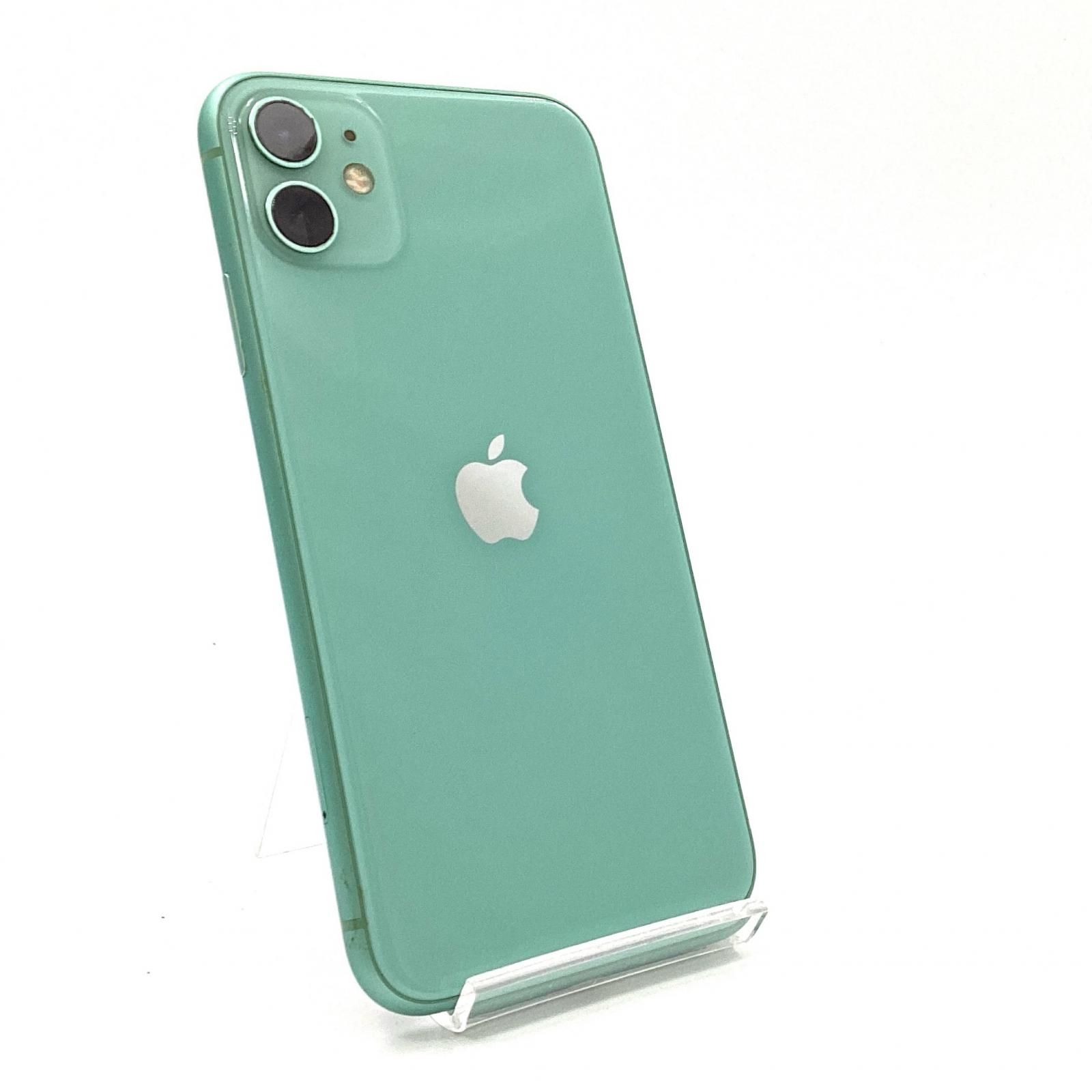 全額返金保証】【最速発送】Apple iPhone 11 128GB グリーン au