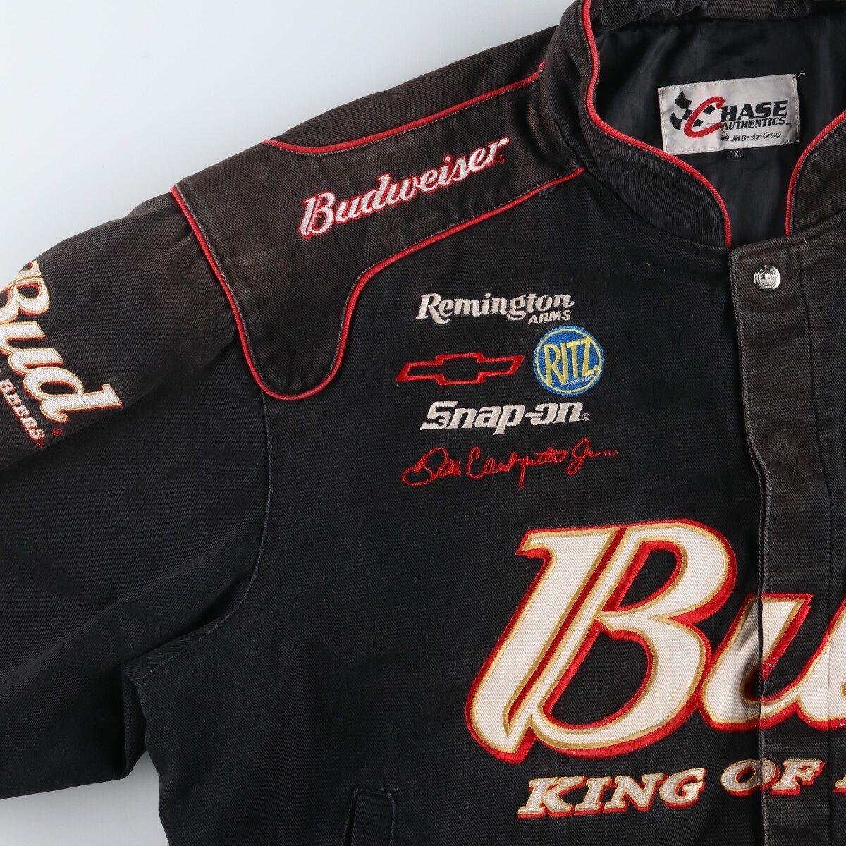 古着 ビッグサイズ CHASE BUDWEISER バドワイザー レーシング 
