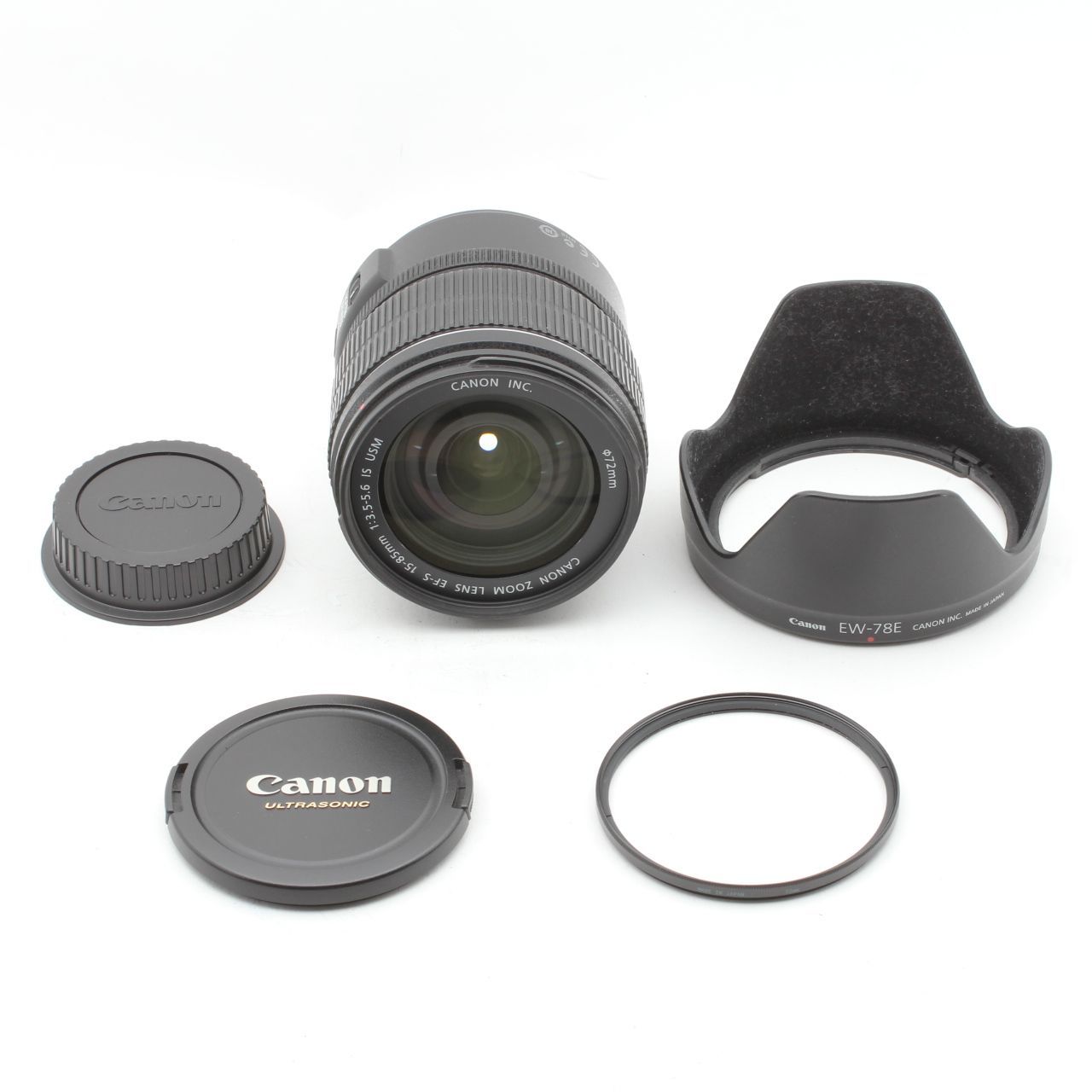 JM120-0007-19800☆極上品☆Canon キヤノン ズームレンズ EF-S15-85mm