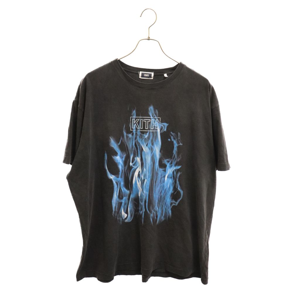 KITH butane vintage tee FLAME キス Tシャツ L KITH (キス) BUTANE VINTAGE TEE FLAME ヴィンテージ フレイム