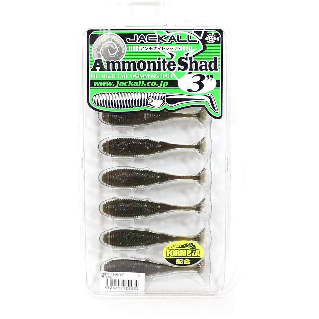 JACKALL ジャッカル ワーム アンモナイトシャッド 3インチ